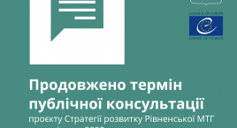 The public consultation period for the Development Strategy draft has been extended