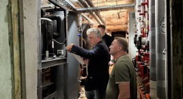 NEFCO Representatives Visited Rivne: Inspected Sites Undergoing Thermal Modernization and Solar Power Plant Installation