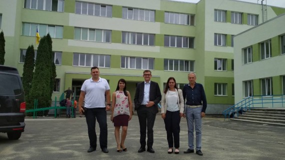 NEFCO executives inspected the work in Rivne