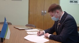 Rivne Mayor Oleksandr Tretyak signed a Grant Agreement in the amount of 1.2 million euros for the implementation of energy saving measures