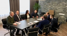 Working meeting with a delegation from Lublin to discuss the experience in developing a strategy for a modern city.