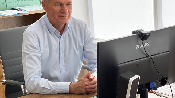 Department representatives took part in the online dialogue