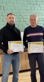 Representatives of the Rivne Territorial Community received certificates as a result of successful training at the School of Local Economic Development