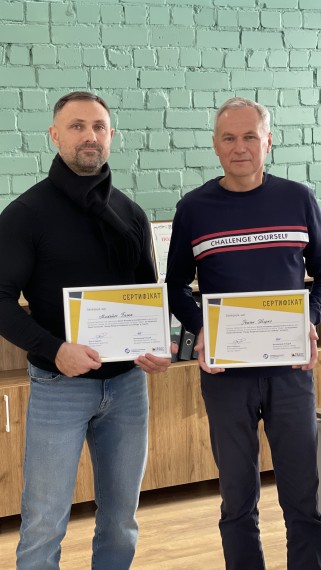 Representatives of the Rivne Territorial Community received certificates as a result of successful training at the School of Local Economic Development